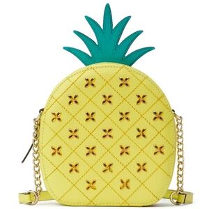 Kate Spade Leather Gemstone Pineapple Crossbody Bag